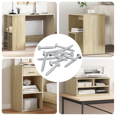 vidaXL Skrutka 7792 pcs Strieborná 9,8 x 35 mm Železo