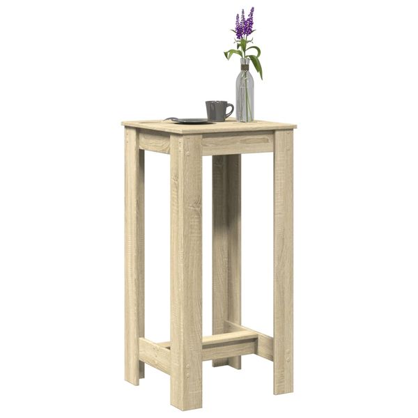 vidaXL Barový stôl dub sonoma 51x50x103,5 cm kompozitné drevo