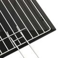vidaXL 2 v 1 ohnisko s grilom a kutáčom 46,5x46,5x37 cm oceľ