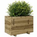 vidaXL Záhradný kvetináč 70x40x49,5 cm impregnovaná borovica