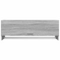 vidaXL Šatník sivý dub sonoma 100x32,5x35 cm spracované drevo