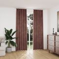 vidaXL Zatemňovacie závesy 2ks s háčikmi, zamat, staroružové 140x245cm