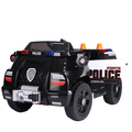 JiaJia Elektrické autíčko Police čierna