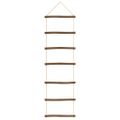 vidaXL Nástenné dekorácie v tvare rebríka 2 ks 30x100cm prírodná vetva