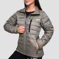 Dámska bunda Puffer Vetiver/Black - GymBeam, veľkosť XL, veľkosť oblečenia XL