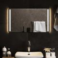 vidaXL LED kúpeľňové zrkadlo 70x40 cm