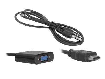 Adaptér LTC PRZE-19845 HDMI do VGA + Audio