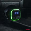 FM transmitter 1×USB-A 2×USB-C 12/24V AMiO-04651