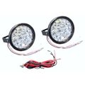 Svetlá denného svietenia kulatá 18 LED/12V