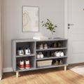 vidaXL Botník sivý dub sonoma 102x36x60 cm spracované drevo