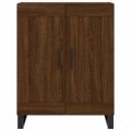 vidaXL Vysoká skrinka hnedý dub 69,5x34x180 cm spracované drevo