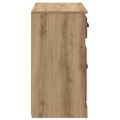 vidaXL Komody 2 ks Remeselný dub 70 x 35,5 x 67,5 cm Kompozitné drevo