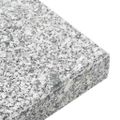 vidaXL Základňa pre slnečník 30 kg Šedá Granite Štvorcový