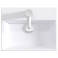 vidaXL Umývadlo s batériou a odtokom Chróm 39 x 30,5 x 12,5 cm
