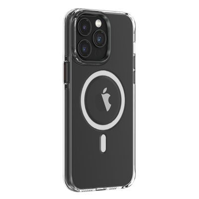 Puzdro Comma case Crystal Mag pre iPhone 15 Plus priehľadné