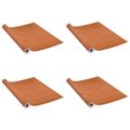vidaXL Samolepiace tapety na dvere 4 ks, svetlý dub 210x90 cm, PVC