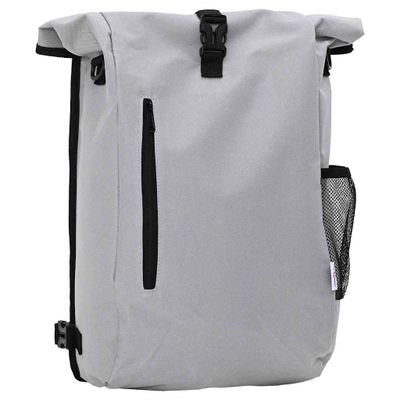 vidaXL Cyklistická taška Sivá 31 x 13 x 58 cm Polyester