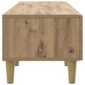 vidaXL TV skrinka 147 x 34,5 x 30 cm Dub artisan Kompozitné drevo