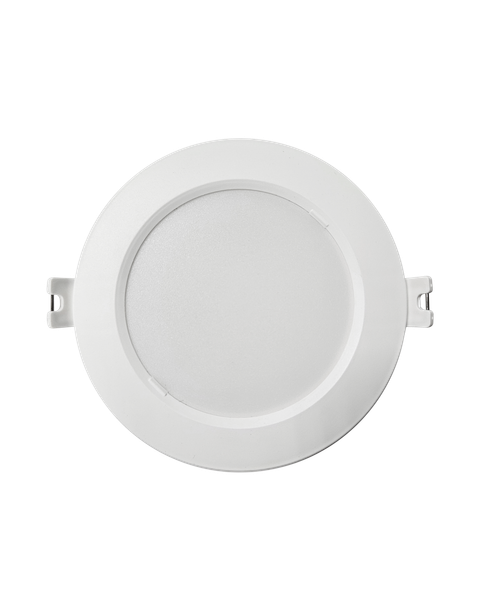 Q-101P LED panel 6W 660lm 4000K biely - kruhový vstavaný Qtec