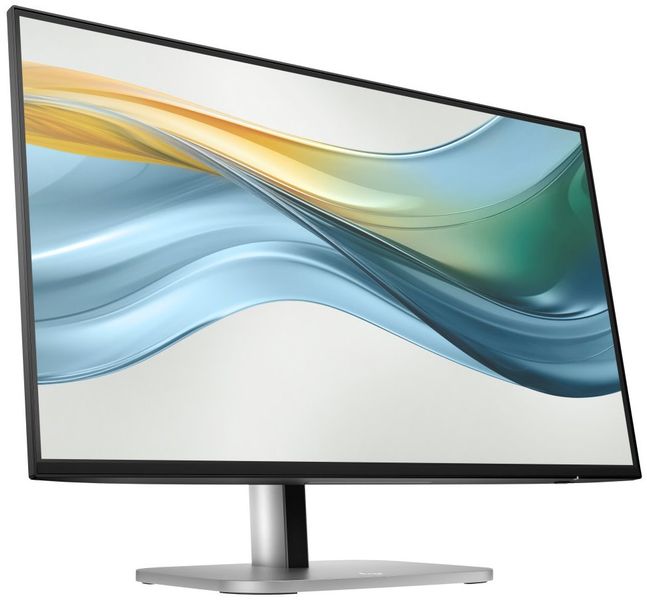 HP/524pu/23,8"/IPS/FHD/100Hz/5ms/Blck-Slvr/3R Monitor, 23,8" FHD, IPS, 100 Hz, USB-C, 100W napájení, 100% sRGB, ergonomické nastavení, cerný