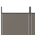 vidaXL 4-panelový paraván antracitový 200x200 cm látkový
