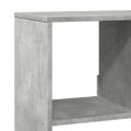 vidaXL Deliaca stena betónová sivá 100x33x125,5 cm kompozitné drevo