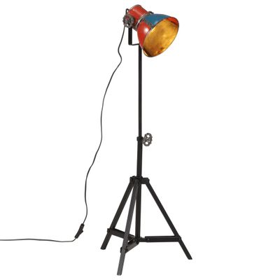 vidaXL Podlahová lampa 25 W viacfarebná 35x35x65/95 cm E27