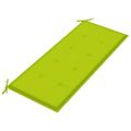 vidaXL 2-miestna záhradná lavica s podložkou 120 cm sivá eukalyptus