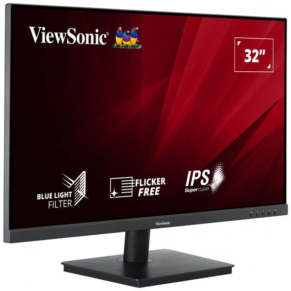 Viewsonic VA3209-MH 32" IPS/1920x1080@75Hz/4ms/250cd/HDMI/VGA/Repro/VESA LED monitor, 31,5", IPS, 16:9, 1920x1080, 4ms, 250cd/m2, 1x HDMI, 1x VGA, VESA, repro, cerný, energ. tr. F