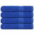 vidaXL Saunové osušky FROGN 4 ks modré 80x200 cm 360 g/m²