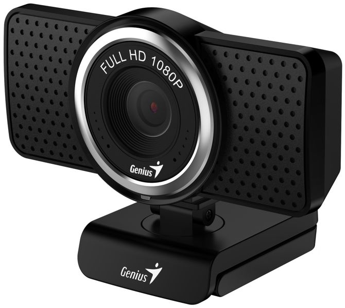 GENIUS webová kamera ECam 8000/ černá/ Full HD 1080P/ USB-C/ USB/ mikrofon Webkamera, Full HD 1080p, 30 fps, USB-C a USB-A, vestavený mikrofon, univerzální klip, cerná/cervená