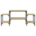vidaXL TV skrinka dub sonoma 117x35x52 cm spracované drevo