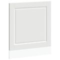 vidaXL Panel umývačky riadu Porto biela 60x1,5x57 cm kompozitné drevo