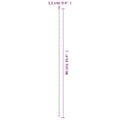 vidaXL Záhradné kolíky 30 ks zelené 90 cm oceľ