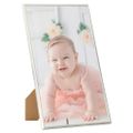 vidaXL Fotorámiky na stôl, koláž 10 ks, strieborné 10x15 cm, MDF