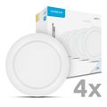 Modee LED Okrúhly LED panel - montovateľný 18W 1980lm studená biela P4 (ML-LPR6000K18WPN)