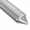 vidaXL Nábytkové skrutky 12 ks Strieborná M6 x 60 mm Oceľ