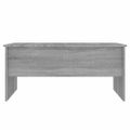 vidaXL Konferenčný stolík sivý sonoma 102x50,5x46,5cm spracované drevo