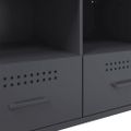 vidaXL TV skrinky 2 ks antracitové 68x39x50,5 cm oceľ