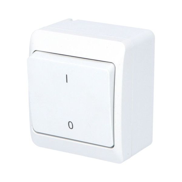 GALATEA IP44 Spínač dvojpólový č.2 (biela)
