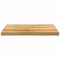 vidaXL Okenný parapet 2 ks svetlohnedá 70x40x2 cm dubový masív