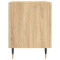 vidaXL Nočný stolík dub sonoma 40x35x47,5 cm kompozitné drevo