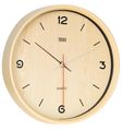 Nástenné hodiny TEESA TSA0048 30cm, imitácia svetlé drevo Nástenné hodiny TEESA TSA0048 30cm, imitácia svetlé drevo
