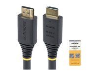 Prémiovo vysoká rýchlosť - kábel HDMI s ethernetom - HDMI s kolíkmi (samec) do HDMI s kolíkmi (samec) - 2 m - čierna - pasívny, podpora 4K60Hz