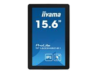 LED monitor - 15.6" - open frame - dotykový displej - 1920 x 1080 Full HD (1080p) @ 60 Hz - IPS - 450 cd/m² - 1000:1 - 5 ms - HDMI, DisplayPort - reproduktory - čierna, matný povrch