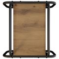 vidaXL Konferenčný stolík Dub artisan 40 x 40 x 51 cm Kompozitné drevo