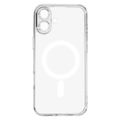 Anti Shock 1,5 mm Mag puzdro pre iPhone 16 6,1" priehľadné s ochranou fotoaparátu