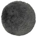 vidaXL Poťah na podložku 6 pcs HEERLEN Svetlosivá Ø 40 cm PV fleece