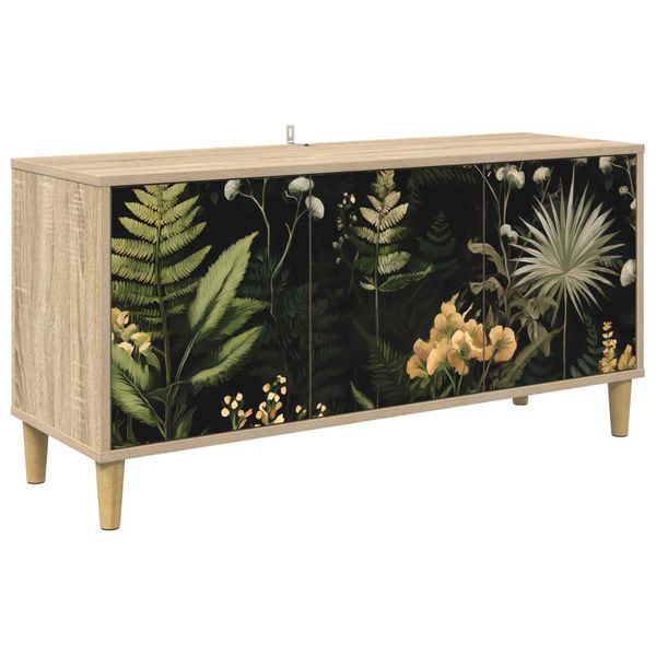 vidaXL TV skrinka RHENEN 102 x 33 x 50 cm Sonoma Kompozitné drevo
