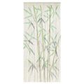 vidaXL záves proti hmyzu bambusová potlač 90x220 cm bambus
